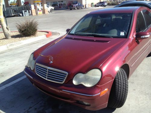 Cranberry 2002 mercedes-benz c320 -155k - clear title