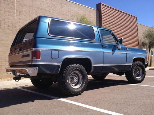 1979 chevrolet k5 blazer cheyenne sport utility jimmy 5.7l 350 chevy 4x4 79 suv