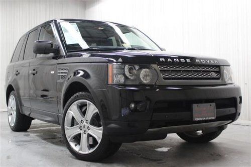 Range rover super charged sport black leather moon roof navigation low miles