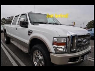 08 f350 4x4 crew cab long bed king ranch, 6.4l powerstroke, auto, sunroof,clean!