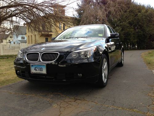 2007 bmw 525i base sedan 4-door 3.0l