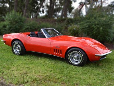 69 vette, l88, rare 1 of 1, restored by tim thorpe, tank sticker, owner history