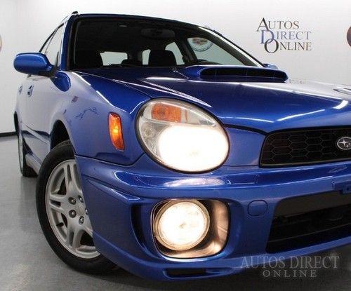 We finance 2003 subaru impreza wgn wrx spt 5-speed awd clean carfax 6cd spoiler