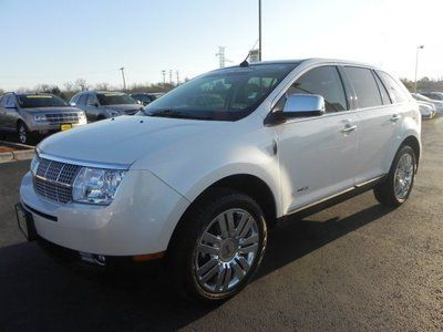 2010 lincoln mkx 3.5l nav  fwd lincoln certified 6yr 100000  premium warranty