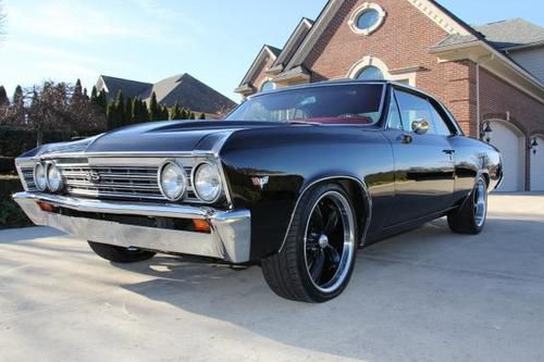 1967 chevelle ss 138 big block 4 speed black beaut show