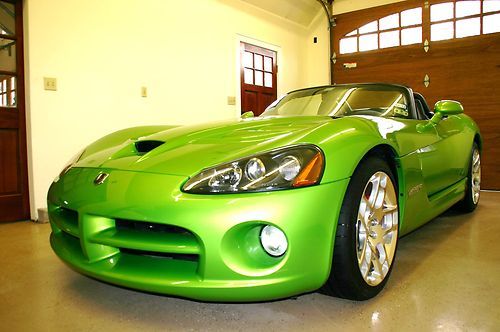 2008 dodge viper srt roadster convertible low miles snake skin mint low price!!!