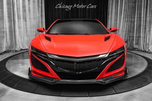 2017 acura nsx sh-awd sport hybrid coupe! 10k miles! tons of carb