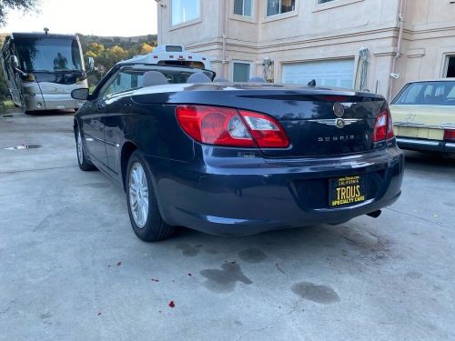 2008 chrysler sebring touring 2dr convertible