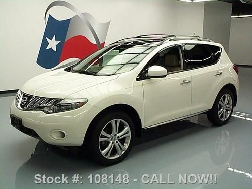 2010 nissan murano le awd tech dual sunroof 20's 26k mi texas direct auto