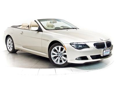 2009 bmw 650i convertible navi comfort access parking distance control wood trim