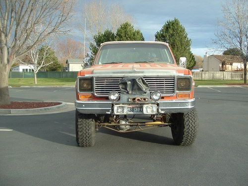 74 chev k5 blazer cheyenne, ac, ps, pb, cc, 4x4, one of a kind, 73, 75, 76
