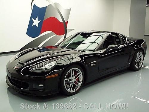 2007 chevy corvette z06 505hp nav hud chrome wheels 12k texas direct auto