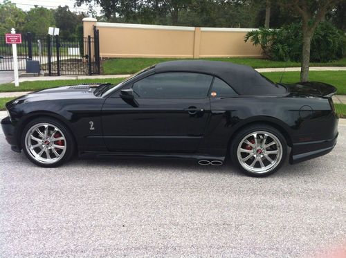 2011  mustang convertible cobra clone customized