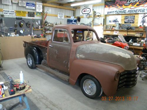 1952 chevrolet 5 window pickup