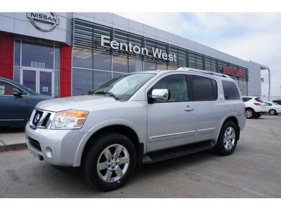 2013 nissan armada platinum 4x4 loaded! no reserve!