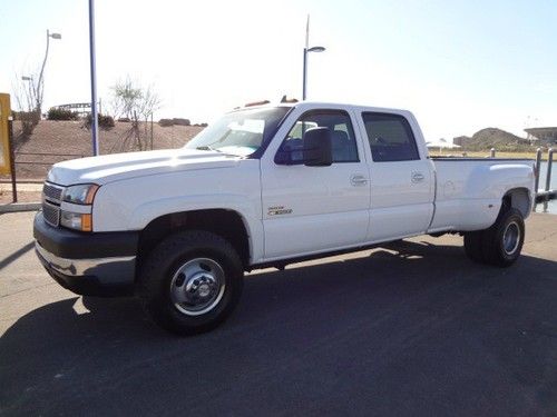 2006 chevrolet silverado 3500 crew cab 4wd lt dually