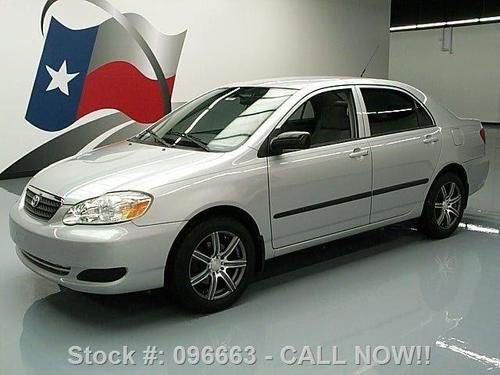 2006 toyota corolla ce auto cd audio alloy wheels 55k texas direct auto