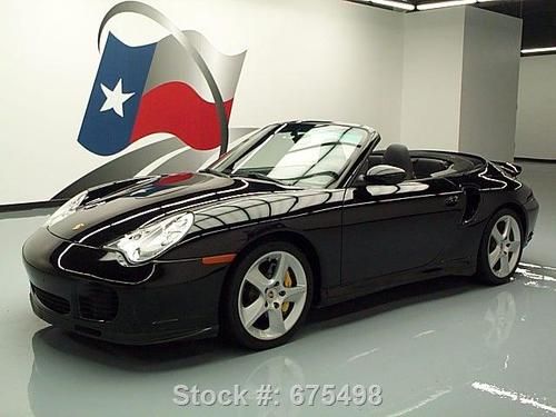 2005 porsche 911 turbo s awd cabriolet auto nav 58k mi texas direct auto