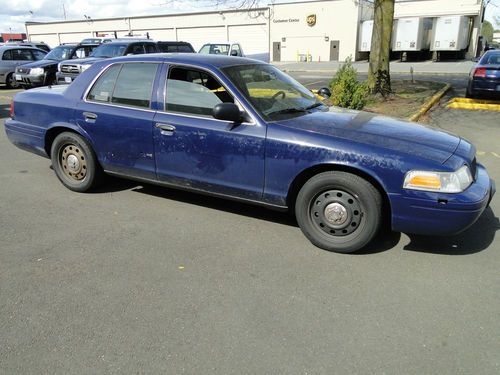 2008 ford crown victoria police interceptor - retired police vehicle