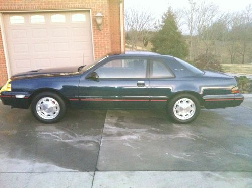1988 ford thunderbird turbo sedan 2-door 2.3l