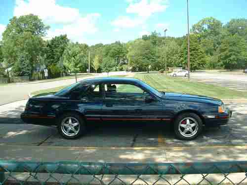 1988 Ford Thunderbird Turbo Sedan 2-Door 2.3L, image 2