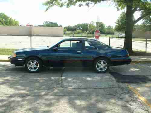 1988 Ford Thunderbird Turbo Sedan 2-Door 2.3L, image 5