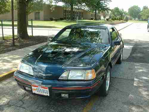 1988 Ford Thunderbird Turbo Sedan 2-Door 2.3L, image 7