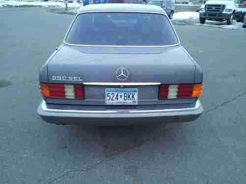 1987 Mercedes Benz 560SEL in Very Good Condition, US $2,600.00, image 6