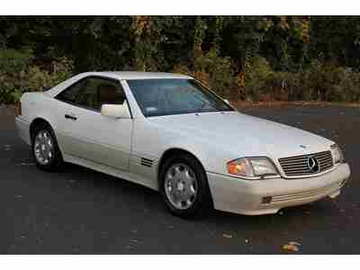 1995 Mercedes SL320, White, Loaded, Leather, Hard top, MP3, No reserve!!!!!!!!!!, image 2