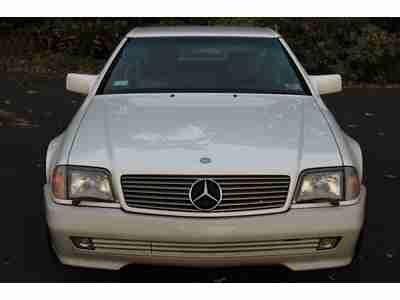 1995 Mercedes SL320, White, Loaded, Leather, Hard top, MP3, No reserve!!!!!!!!!!, image 6
