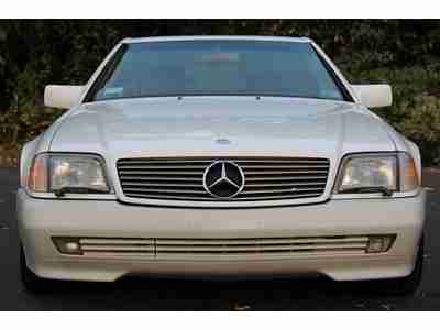 1995 Mercedes SL320, White, Loaded, Leather, Hard top, MP3, No reserve!!!!!!!!!!, image 8