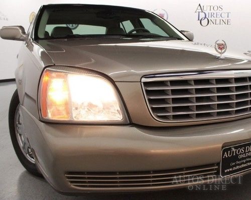 We finance 2003 cadillac deville 4.6l 81k mroof 6cd warranty htdsts sdeairbags