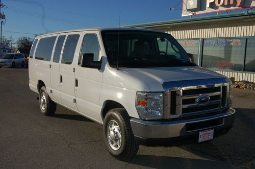 2010 ford e350 xlt sd ext wagon xlt 15-passenger van