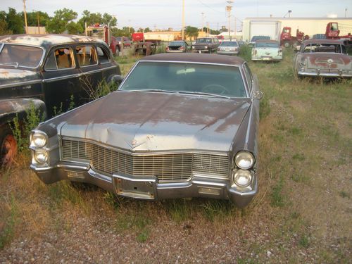 1965 cadillac coupe deville  light blue