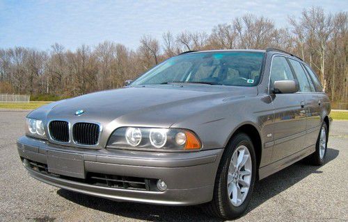 525i wagon bmw i6 03 ta moonroof leather