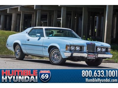 Mercury cougar: 30k original miles, 351 cleveland v8, cold a/c, leather, clean