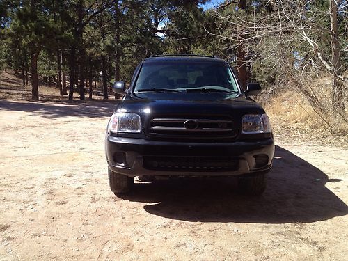 2001 toyota sequoia sr5 v8 4x4 tow package