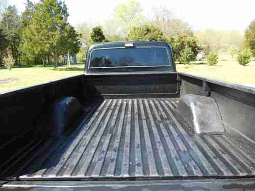 1972 Classic Chevrolet Cheyenne Black on Black, 3/4 ton long bed pick up, image 19