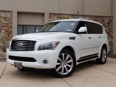 2012 infiniti qx56 4wd theater, deluxe touring, 22