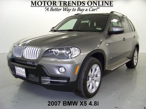 4.8i awd sport navigation pano roof park assist htd ac mem seats 2007 bmw x5 65k