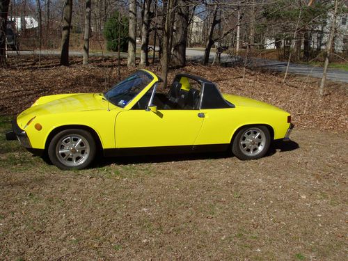 Porsche 914 2.0 1973 yellow/black  great fun.