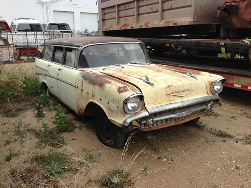 1957 chevrolet belair wagon v8