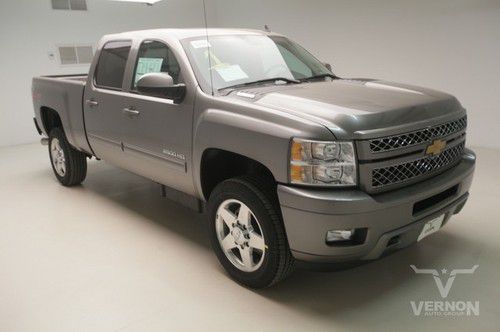 2013 ltz crew 4x4 navigation sunroof 20s aluminum leather heated duramax diesel