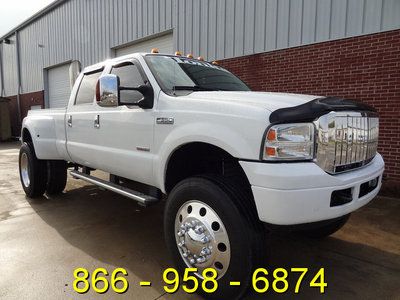 Lifted, lariat, power stroke diesel, semi wheels 241/2 in