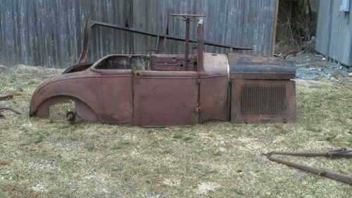 1931 ford model a roadster!! henry ford steel, rat rod starter kit