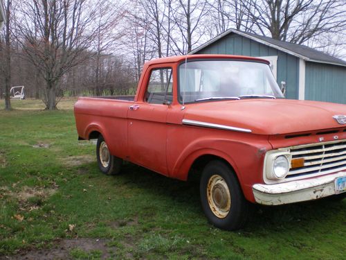 1963 ford f100 unibody