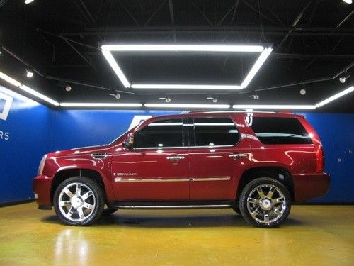 Cadillac escalade 4wd dvd entertainment third row seat nav cam bose cooled seats