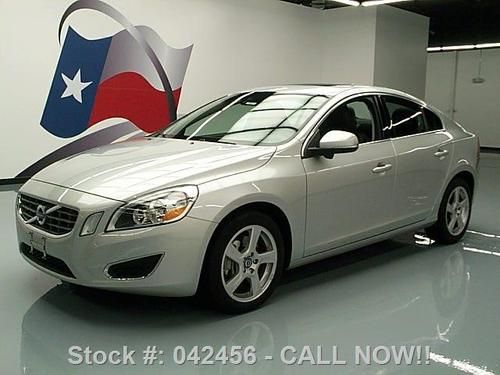 2012 volvo s60 t5 turbo auto sunroof leather alloys 16k texas direct auto