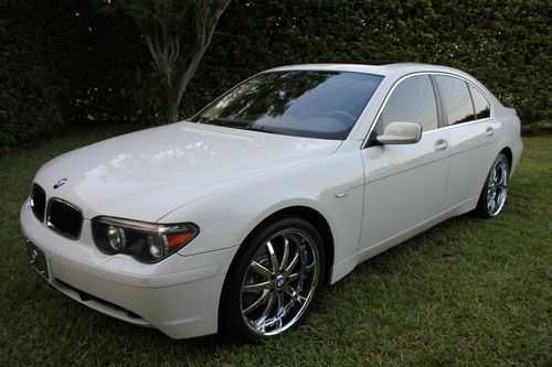 2003 bmw 745i 7 series sport luxury sedan 4-door 4.4l ~!~!~make me an offer~!~!~