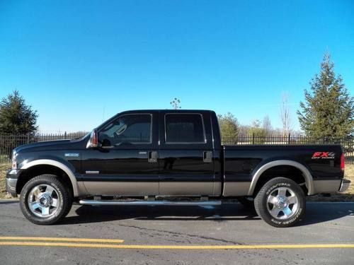 2006 ford f-250 lariat * 4x4 * crewcab * 6.0l diesel * low miles